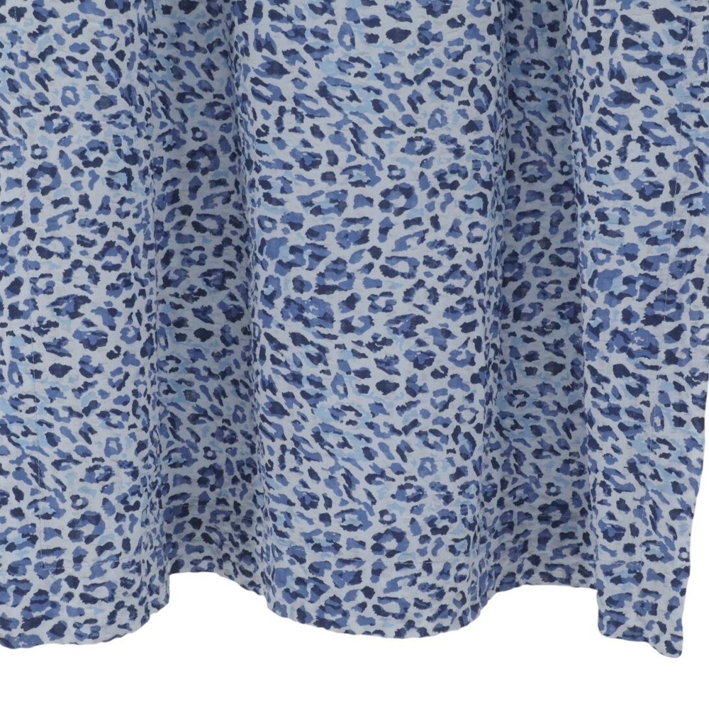 Baum und Pferdgarten Cotton Slip Midi Dress Blue Print Sleeveless Size 2 - Picture 5 of 10